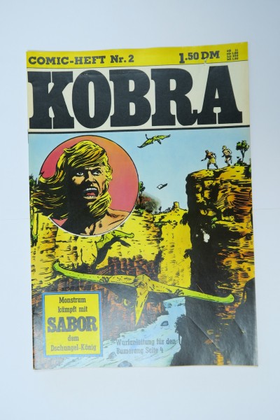 Kobra Comic 1976/ 2 Gevacur im Zustand (2). 150095