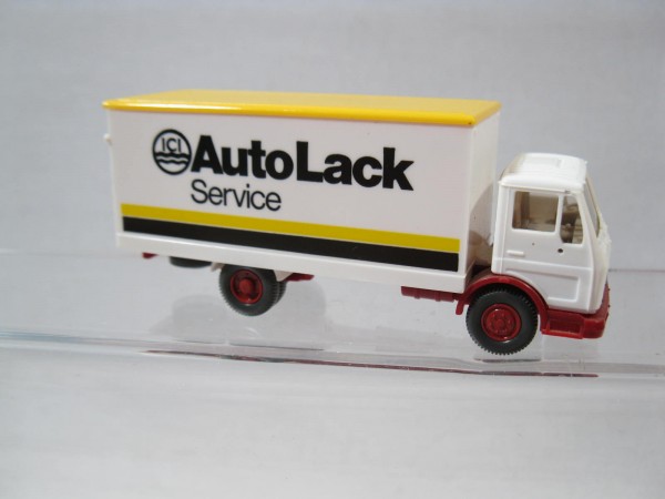 Wiking H0 Mercedes Benz Koffer LKW Auto Lack Service rot lose in 1:87 wi1735