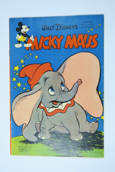 Micky Maus 1956/16 im Z (1-2/2 oS) (Donald Duck,Barks) 4174
