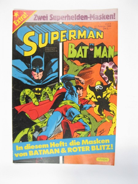 Superman Comic 1984/ 5 Ehapa Verlag im Zustand (1/1-2) 56322