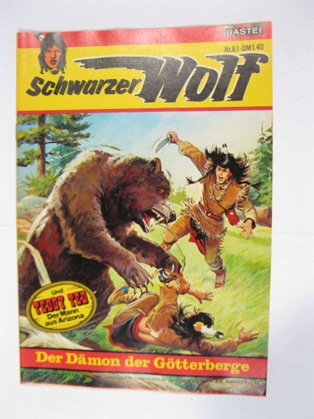 Schwarzer Wolf Nr. 61 Bastei im Zustand (1). 86089