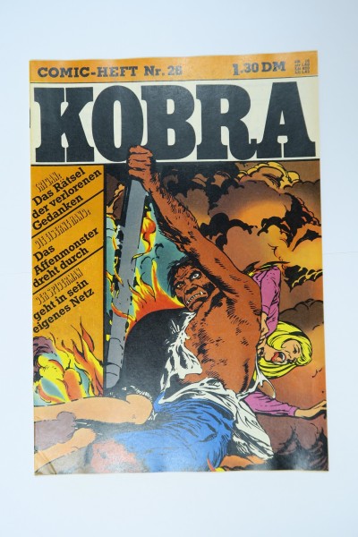 Kobra Comic 1975/26 Gevacur im Zustand (1/1-2). 150039