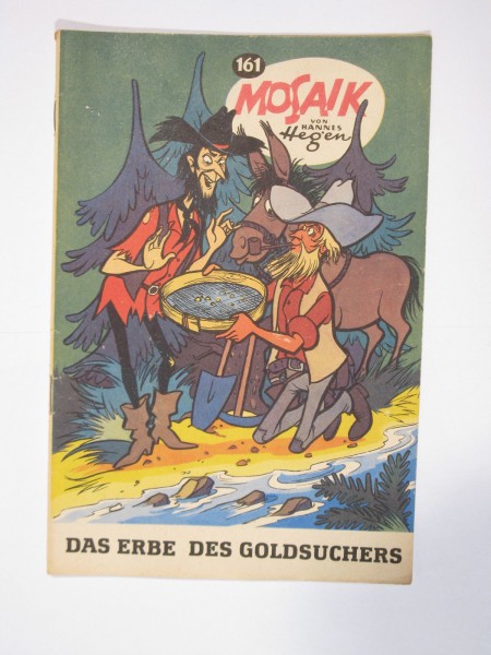 Mosaik DDR Comic Nr. 161 Vlg. Junge Welt im Zustand (1-2). 64931