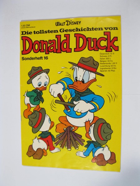 tollsten Geschichten von Donald Duck Nr. 16 Ehapa Vlg. im Z (1-). 105591