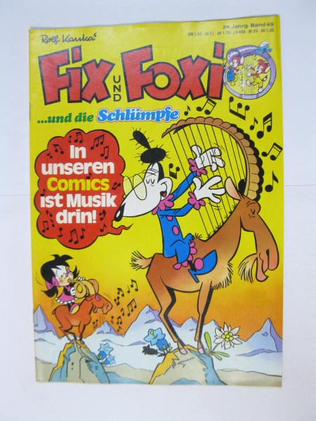Fix und Foxi 24. Jhrg. 1976/49 Kauka / Pabel im Zustand (1). 126867