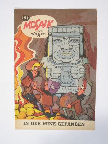 Mosaik DDR Comic Nr. 191 Vlg. Junge Welt im Zustand (1). 64863