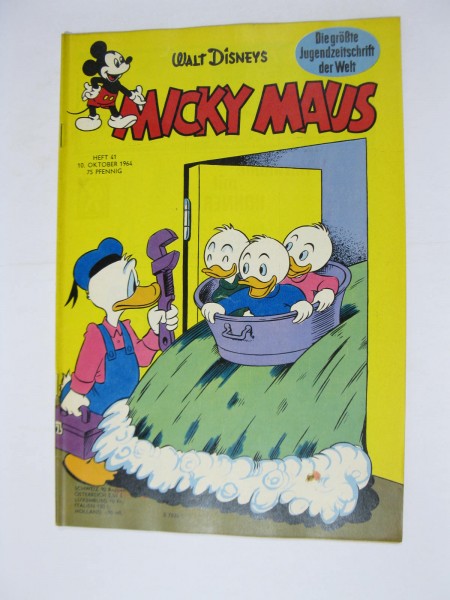 Micky Maus 1964/41 vom 10.10.64 Ehapa im Zustand (1/1-2). 119801