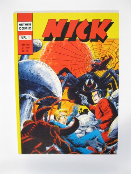 Nick Comic Nr. 1 im Zustand (0-1) Hethke Verlag 98133