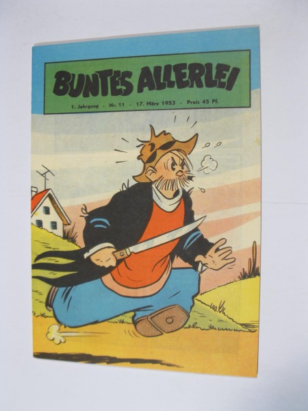Buntes Allerlei Nr. 1953/11 Hethke im Zustand (0-1). 100803