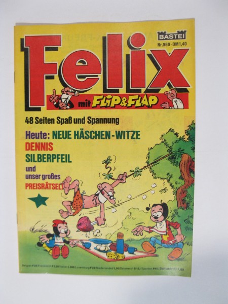 Felix Nr. 969 mit Silberpfeil Bastei Verlag im Zustand (1-2). 77019
