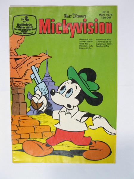 Mickyvision / Micky Vision 1975/ 3 Ehapa Verlag im Zustand (1-2/2). 79471