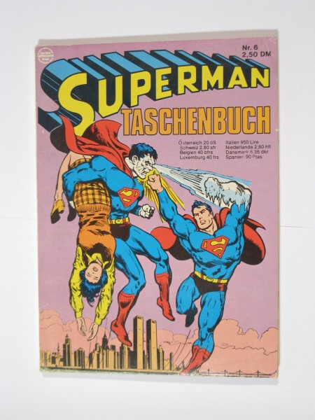 Superman Taschenbuch Nr. 6 Ehapa Verlag im Z (1-2).85665