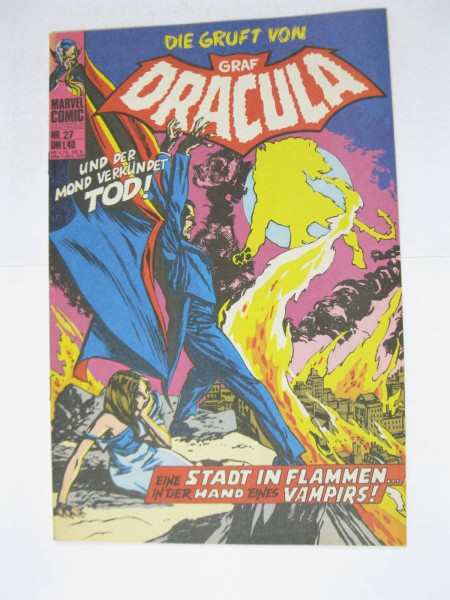 Dracula Nr. 27 Marvel Comic Williams im Z (1/1-2). 124499
