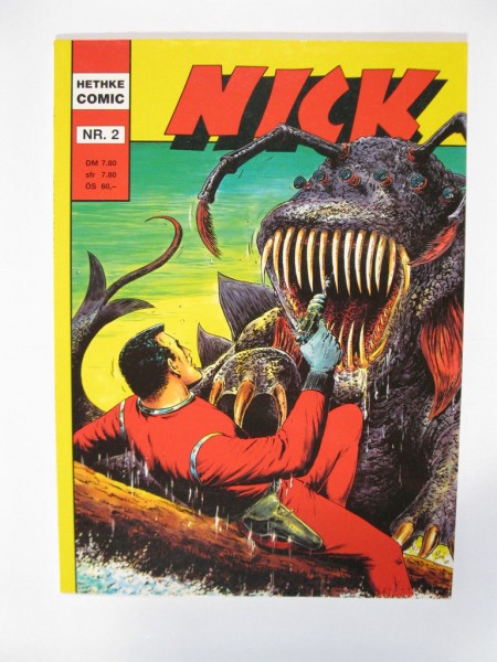 Nick Comic Nr. 2 im Zustand (0-1) Hethke Verlag 98153