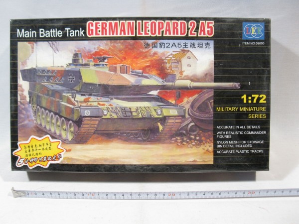 LEE 09005 German Leopard 2A5 eingeschweißt 1:72 Box ist sealed mb2601