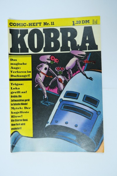 Kobra Comic 1975/11 Gevacur im Zustand (1-2). 145439
