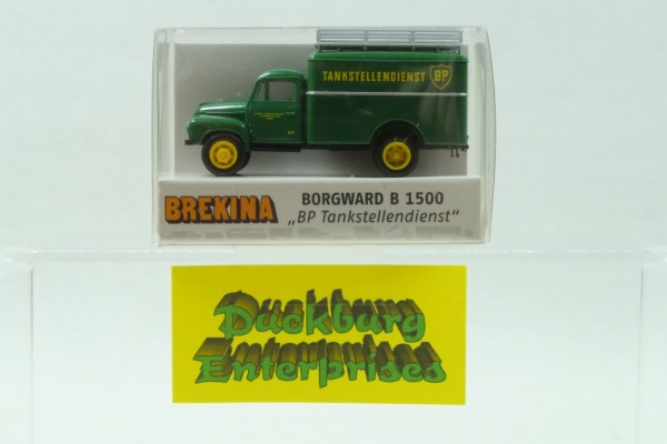 Brekina 1:87 38021 Borgward B 1500 BP Tankstellendienst grün in OVP 174097