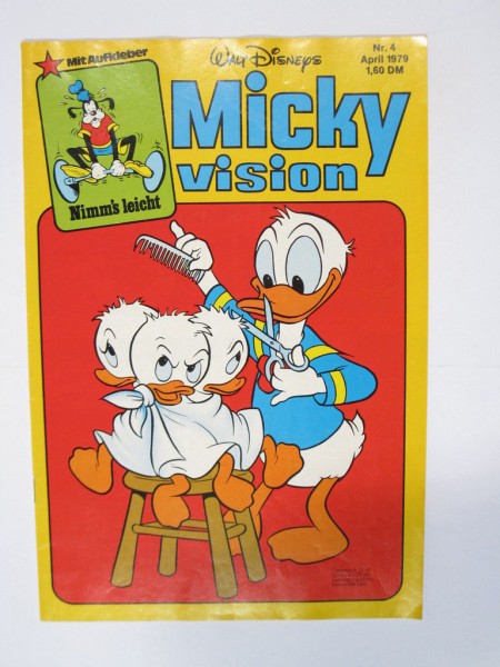 Mickyvision 2.Serie 1979/ 4 Ehapa Verlag im Zustand (1/1-2) 64047