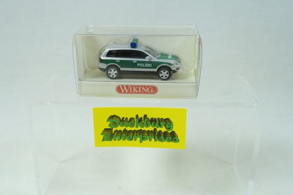 Wiking 1042532 VW Touareg Polizei grün / silber in OVP 1:87 165473