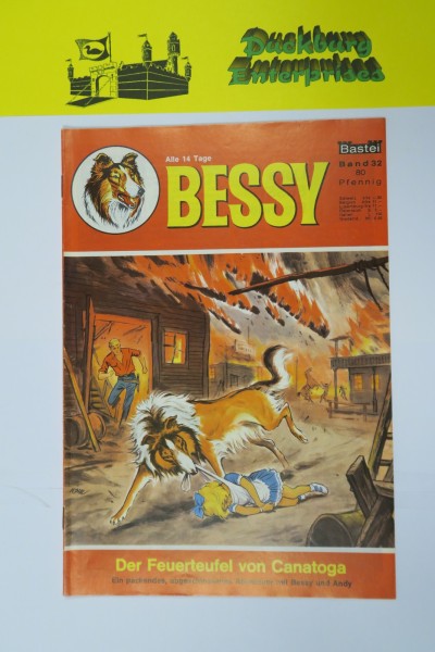 Bessy Comic-Heft Nr. 32 Bastei im Zustand (1-2/2). 150771