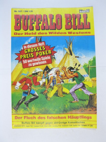 Buffalo Bill Nr. 587 Wäscher Bastei im Z (0-1). 127917