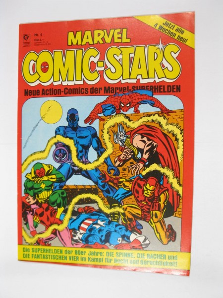 Marvel Comic Stars GbÜ Nr. 4 Condor Vlg. im Zustand (1-2). 100683