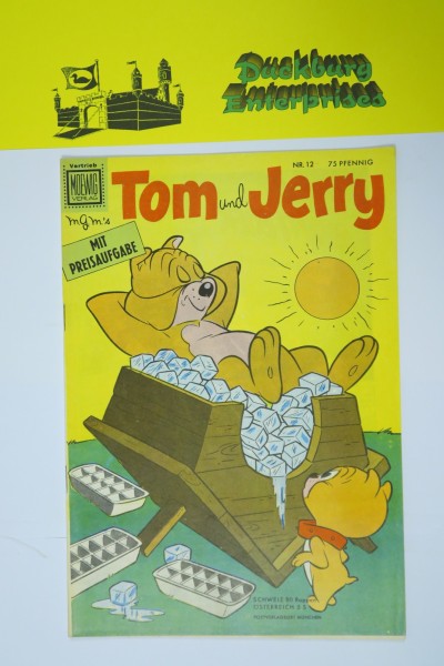 Tom und Jerry 1.Aufl. Nr. 12 Tessloff / Moewig Verlag im Z (0-1/1). 145885