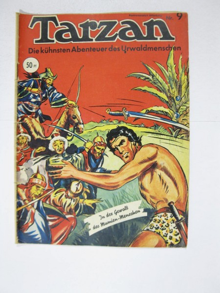 Tarzan Großband Nr. 9 Mondial Verlag im Zustand (2-3/3). 122401