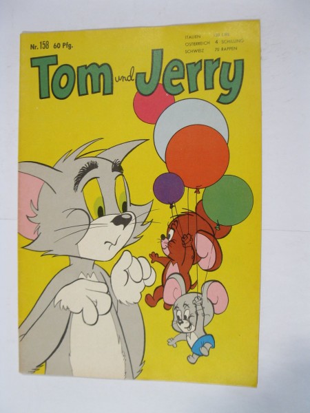Tom und Jerry 1.Aufl. Nr. 158 Tessloff Verlag im Zustand (1/1-2). 95915
