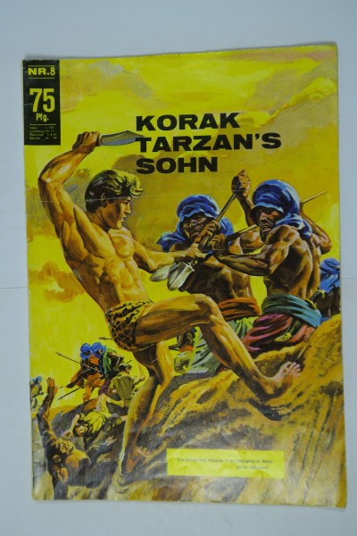 Korak, Tarzan Sohn Nr. 8 BSV im Zustand (2). 140547