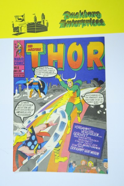 Thor Nr. 6 Marvel Williams im Zustand (0-1/1). 150495