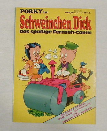 Porky / Schweinchen Dick Nr.54 Comic ab1972 17522