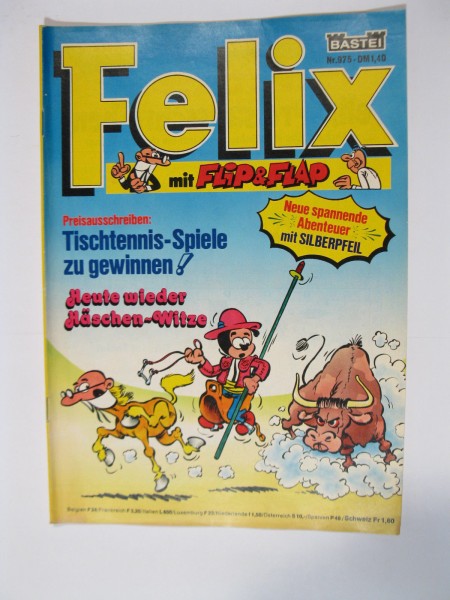 Felix Nr. 975 mit Silberpfeil Bastei Verlag im Zustand (2). 77185
