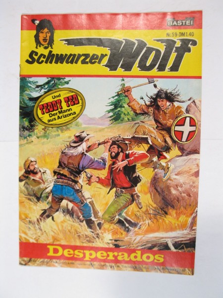 Schwarzer Wolf Nr. 59 Bastei im Zustand (0-1/1). 86049