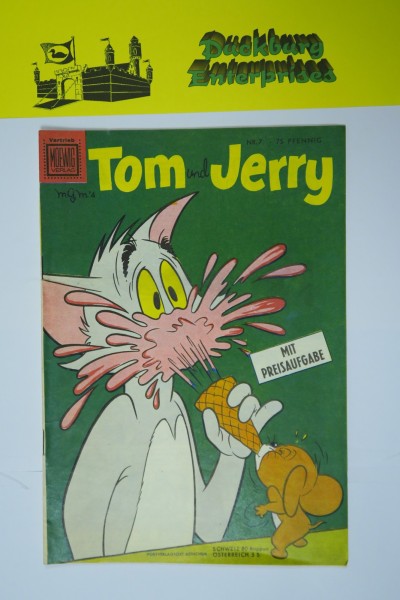 Tom und Jerry 1.Aufl. Nr. 7 Tessloff / Moewig Verlag im Z (1-2). 145877