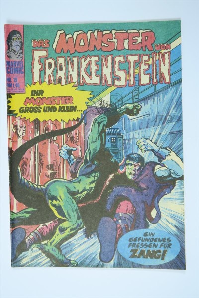 Frankenstein Nr.19 Marvel Comic Williams im Z (1-2). 142433