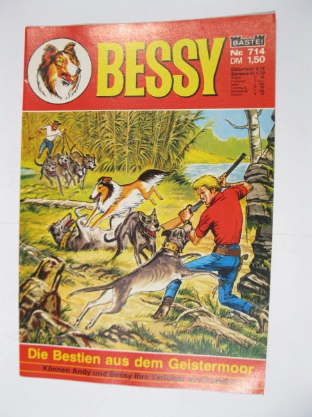 Bessy Comic-Heft Nr.714 Bastei Verlag im Zustand (0-1). 107527