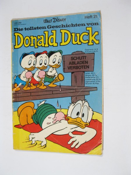 tollsten Geschichten von Donald Duck Nr. 21 Ehapa Vlg. im Z (3 T). 110637