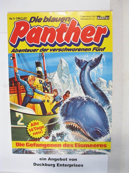 Blauen Panther Nr. 5 Bastei Verlag im Zustand (1) 45421