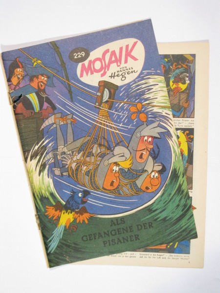 Mosaik DDR Comic Nr. 229 Vlg. Junge Welt im Zustand (3). 65139