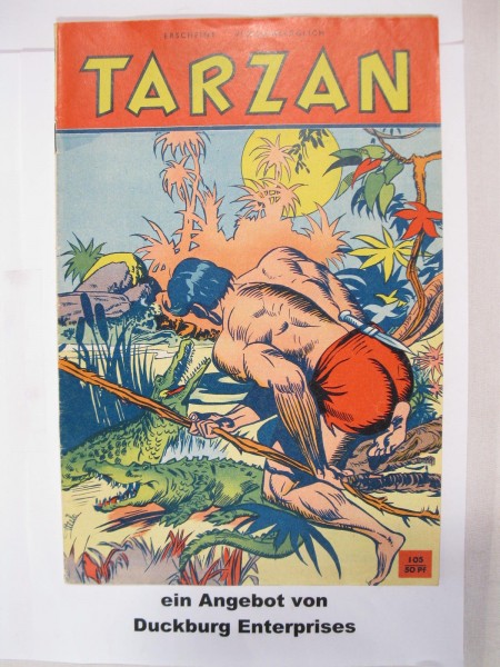 Tarzan Großband Nr. 105 Mondial Verlag im Zustand (1-2) 46615