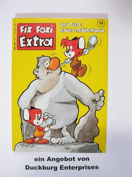Fix und Foxi Extra Taschenbuch Nr. 19 in Z (0-1/1) Kauka 41668