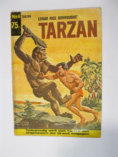 Tarzan Comic Nr. 6 BSV / Williams Verlag im Zustand (2-3). 90199