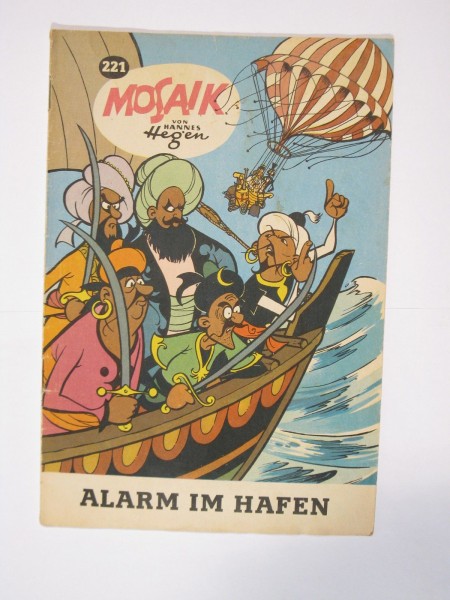 Mosaik DDR Comic Nr. 221 Vlg. Junge Welt im Zustand (2). 65049