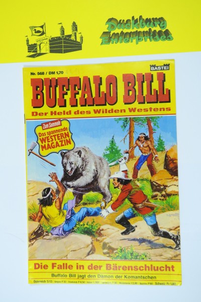 Buffalo Bill Nr. 568 Wäscher Bastei im Zustand (2). 161357