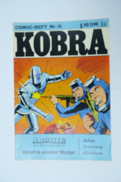Kobra Comic 1976/16 Gevacur im Zustand (1/1-2). 145515