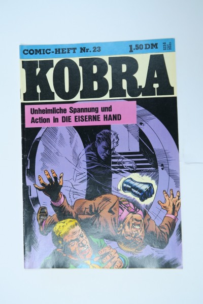 Kobra Comic 1976/23 Gevacur im Zustand (1/1-2). 145527