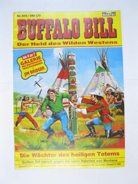 Buffalo Bill Nr. 574 Bastei Verlag im Zustand (0-1/1). 127925