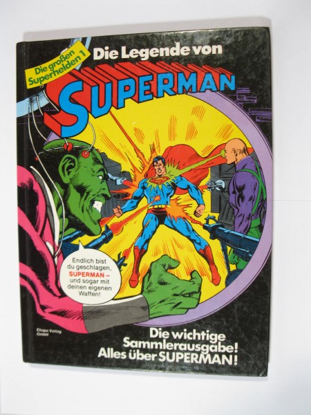 großen Superhelden Legende von Superman HC 1 Ehapa im Z (1-2). 96601