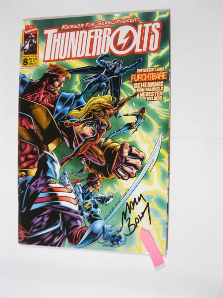 Thunderbolts Marvel Special signiert Nr. 8 Marvel im Z (0-1). 112773
